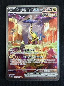Raging Bolt EX 208/162SV05: Temporal Forces Holo Special Illustration Rare - Picture 1 of 6