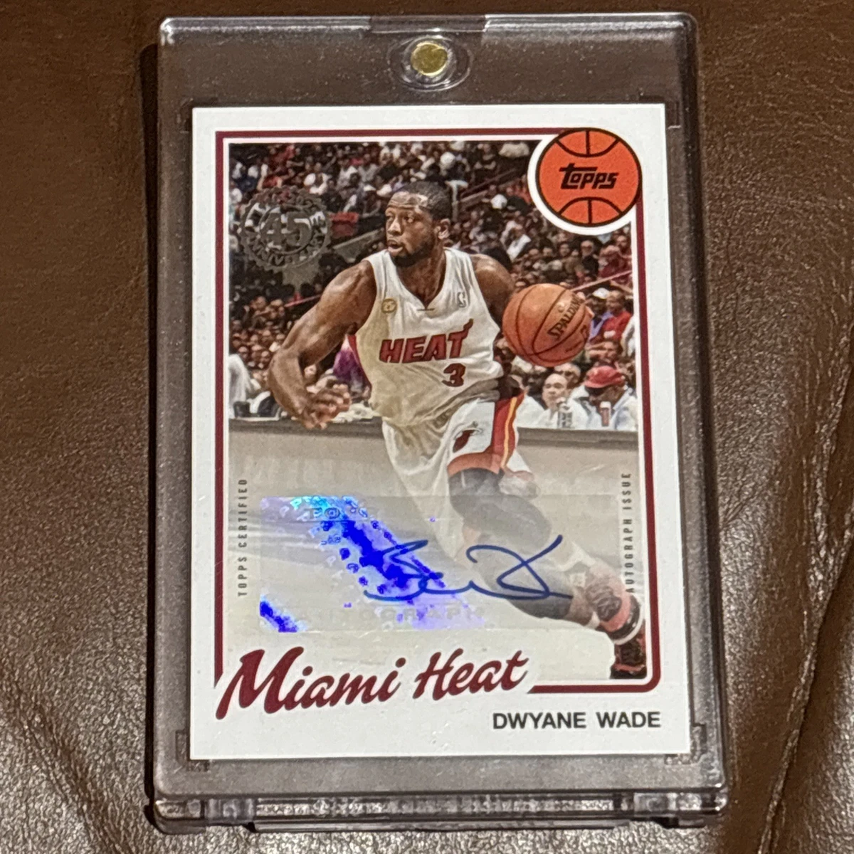 Dwyane Wade Autographed Basketball Trading Cards & Accessories for