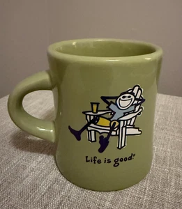 Life Is Good Green Mug Do What You Like Like What You Do Adirondack Chair - Picture 1 of 6