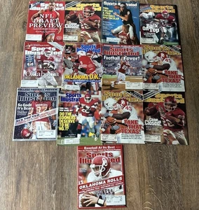 Oklahoma Sooners Football - Sports Illustrated Lot Of 13 - Picture 1 of 1