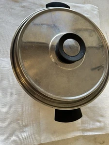 Olla de colección Seal-o-Matic de acero inoxidable de 6 cuartos/horno holandés/con tapa - Imagen 1 de 8