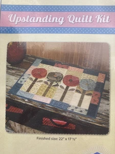 Upstanding Quilt Kit 22" x 17" ~ Everlastings by Sandy Gervais - Picture 1 of 3