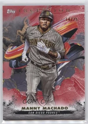2023 Topps Inception Red /75 Manny Machado #23 - Image 1 of 2