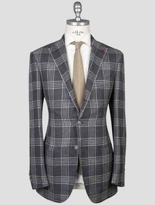 NUEVO BLAZER ISAIA MULTICOLOR LINO LANA SEDA US 42 - EU 52 Y1147 - Imagen 1 de 1