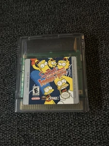 The Simpsons: Night of the Living Treehouse of Horror (Game Boy Color, 2001) - Picture 1 of 2