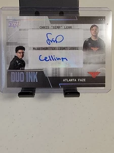 2022-23 Call of Duty League Chris “Simp” McArthur “Cellium” Duo Inchiostro Auto - Foto 1 di 2