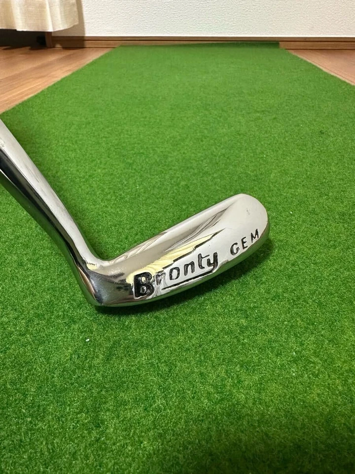 "Putter de colección con eje de madera Bronty Gem 35"" raro coleccionable club de golf shio gratis" - Imagen 1 de 4