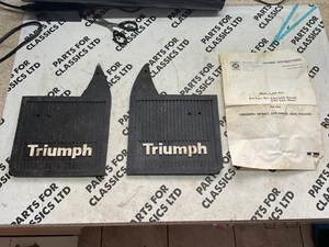 Par de guardabarros delanteros Triumph Dolomite Sprint NOS Original Unipart GAC 633 - Imagen 1 de 10