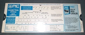 De colección PIC Design 1976 Benrus Corp. Gear Computer Calculadora Regla Deslizante - Imagen 1 de 5