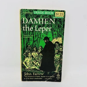 DAMIEN THE LEPER by John Farrow  PB (1970) Image Paperback Complete & Unabridged - Imagen 1 de 9