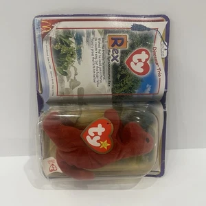 2000 McDonalds Ty Teenie Beanie Babies Rex Mint In Package - Picture 1 of 7