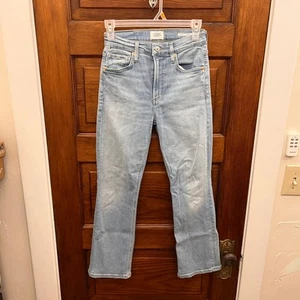 Citizens of Humanity sz 24 Isola Mid Rise Cropped Boot Light Wash 2030B-1591 - Picture 1 of 17