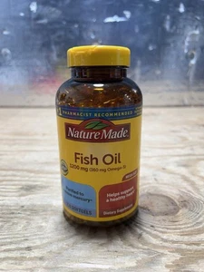 Nature Made Fish Oil 1200 mg - 230ct… EXP. February 2028 - Picture 1 of 9