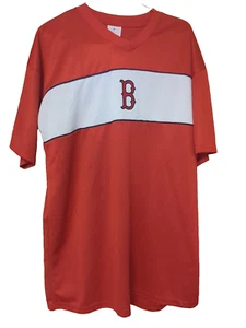 Boston Red Sox Majestic Made In USA Vintage Official MLB Short Sleeve Jersey Size L - Bild 1 von 6