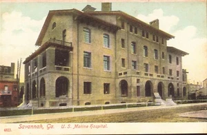  Circa 1914* Savannah Ga US Marine Hospital Vintage No Post Low Border  4823 - Picture 1 of 4