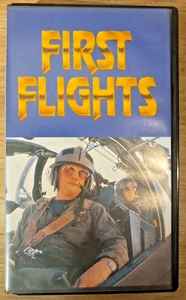 Neil Armstrong VHS FIRST FLIGHT TAPE BY COLUMBIA HOUSE 1992 MODERN BOMBERS /WAR - Picture 1 of 7