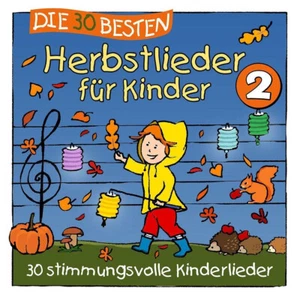 Die 30 besten Herbstlieder für Kinder 2 CD NEU & EINGESCHWEIßT - Bild 1 von 1