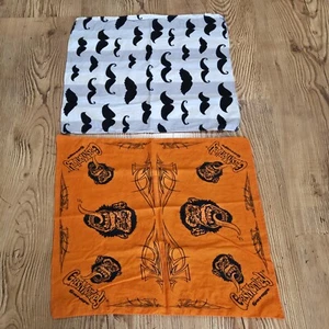Juego de 2 pañuelos bigote bandana garaje mono gas - Imagen 1 de 5