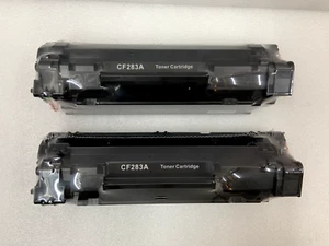 2 Pack - CF283A Printer Toner Cartridge Brand NEW! - Foto 1 di 11