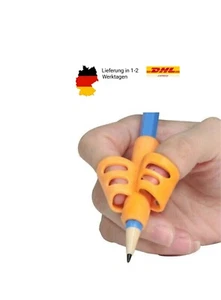 *3er Set* PencilGrip Schreibhilfe ergonomischer Stiftehalter Schulstart Kinder - Bild 1 von 9