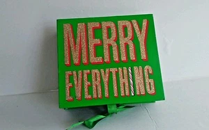 Bath & Body Works " MERRY EVERYTHING" empty Gift/Treasure Box 7.5" X 6.5" - Picture 1 of 5