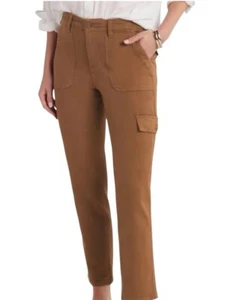Kut From The Kloth Women’s Cargo ankle straight leg Pants stretchy New Size 8 - Picture 1 of 12