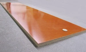 Micarta Linen Phenolic LE Grade Sheet  .500" (1/2") Thick  x 12" x 48" - Picture 1 of 12
