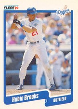 Hubie Brooks 1990Fleer Update U-19 Los Angeles Dodgers