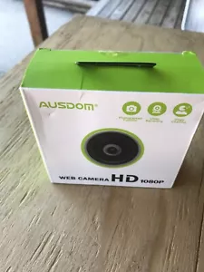 Ausdom Web Camera HD 2080P Ausdow AW635 Black Sealed - Picture 1 of 8