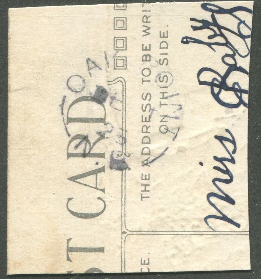 NEW BRUNSWICK SPLIT RING TOWN CANCEL "OAK POINT" - Imagem 1 de 1