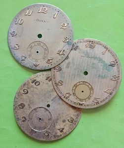 Doxa Swiss Vintage Dials from Pocket watch.Metal - Picture 1 of 22
