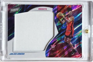 2021 Panini Jalen Green Rookie #PATCH MOON LAVA /50 Prizm Jumbo Jersey - Rare - Picture 1 of 3