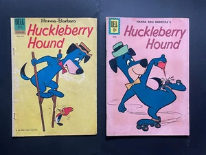 COMIC DELL 1962 HUCKLEBERRY HOUND LOT OF 2 #16 & 17 - Bild 1 von 3