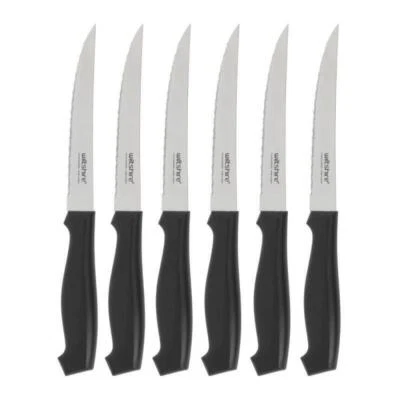 Wiltshire 6 Piece Laser Edge Stainless Steel Blades Steak Knife Set - image 1 of 2