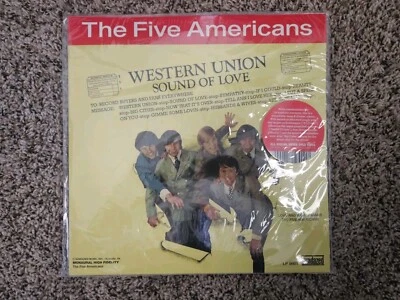 THE FIVE AMERICANS / WESTERN UNION *NEW SEALED GOLD VINYL LP ON SUNDAZED LABEL  Foto 1 de 3