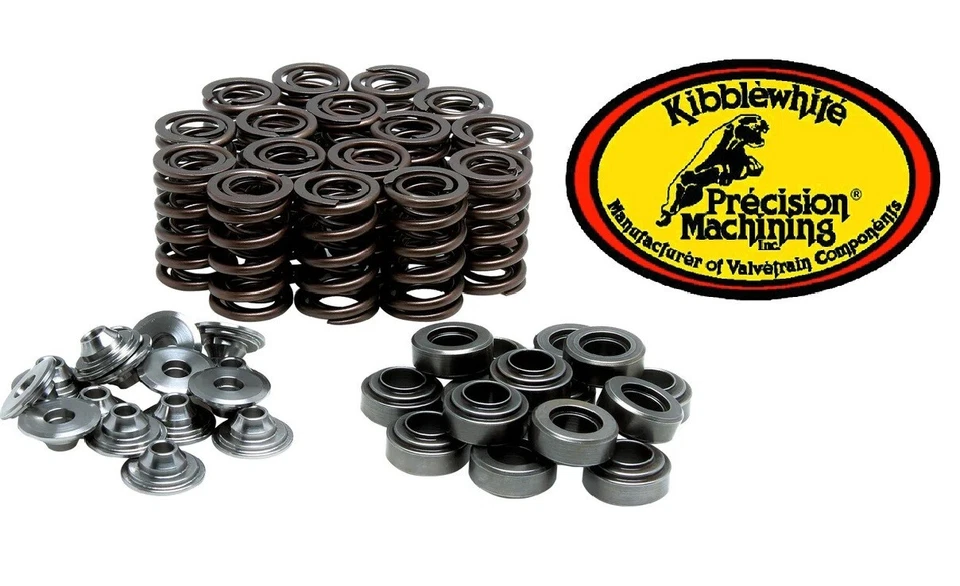 Kibblewhite Titanium Racing Spring Kit 93-98 Suzuki GSX-R 1100 / 93-95 GSXR 750 - Image 1 of 1