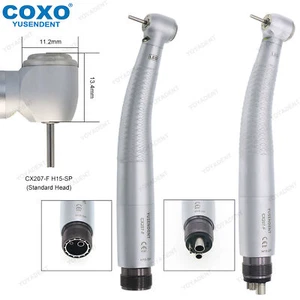 COXO Dental LED Pieza de Mano 4 Agujeros Turbina de Aire de Alta Velocidad Generador Eléctrico Autoalimentación - Imagen 1 de 8