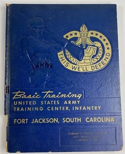 1961 Basic Training US Army Yearbook Fort Jackson SC Company B 15th Battalion - Picture 1 of 12