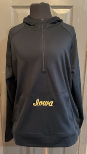 Iowa Hawkeye Women's 100% Hoody. Sport-Tek LST856 XL Black  Logo on the pocket - Picture 1 of 6