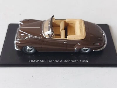 BMW 502 Convertible Autenrieth Brown 1956 Neo Scale Models 1/43 Resin Replica  - Image 1 of 4