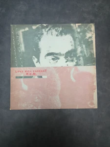 R.E.M. - LIFES RICH PAGEANT 1st UK Press 1986 LP I.R.S. Records EX/VG+ - Picture 1 of 7