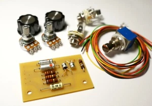 Placa frontal fuzz preconstruida BC108 PCB componentes de lote antiguo Allen Bradley + kit de piezas - Imagen 1 de 7