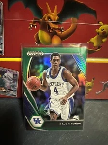 2021-22 Panini Prizm Draft Picks Green Prizm Parallel SP Rajon Rondo #97+ Extras - Picture 1 of 4