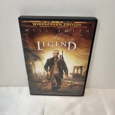 I Am Legend DVD 2007 Widescreen Edition Will Smith Warner Brothers Rated PG 13 - Image 1 of 4