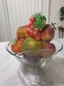 Lote 10 De Colección MCM Imitación Falsa Fruta Joya Azúcar Cuentas Manzana Uva Pera Etc. - Imagen 1 de 22