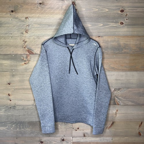 VETEMENTS Sodo Apparel Tech Fleece Pullover Felpa con Cappuccio Performance Grigio Slu Uomo Taglia Media