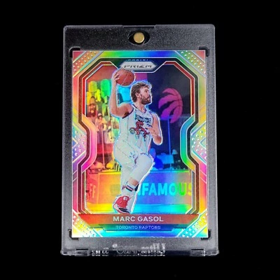 Marc Gasol - 2020-21 NBA Panini Prizm Silver Holo Prizm SP Toronto Raptors #206 Foto 1 de 2