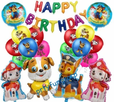 Paw Patrol Balloons Party Supplies Easy Set up Premium Quality - image 1 of 4