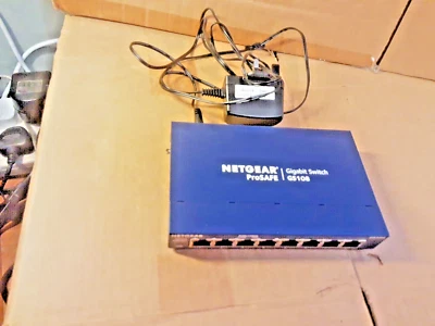Netgear GS108v4 ProSAFE 8 Port Gigabit Network Switch - Image 1 of 4
