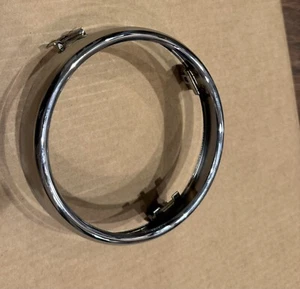 Harley Topper Headlight Rim-Bezel - Picture 1 of 5